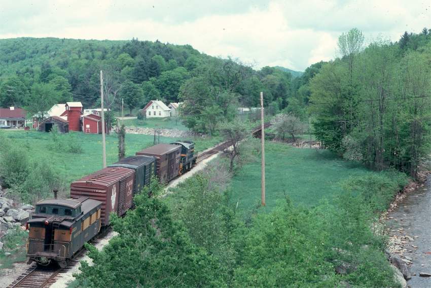 Photo of Green Mountain westbound for Rutland circa 1979