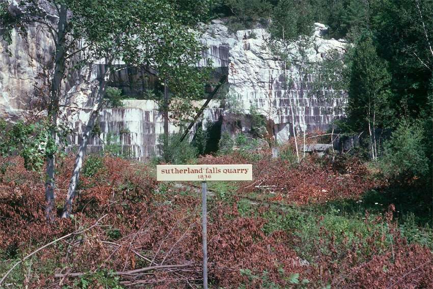 Photo of Marble Quarry from the Otter Valley RR