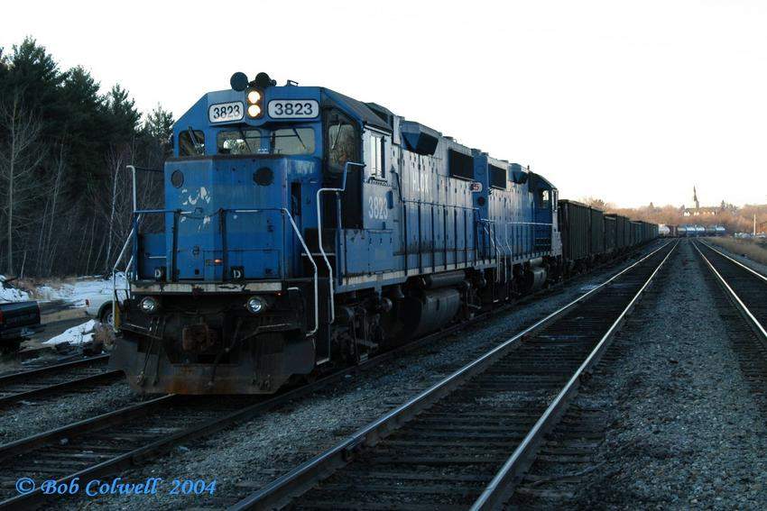 Photo of First run North without GP-9s