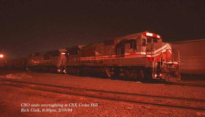 Photo of Conn Southern units, Cedar Hill Yard, CSX  Yard