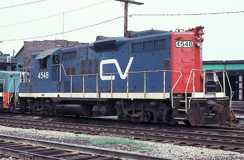 Photo of Central Vermont GP9 4548 'Battle Creek Boo-Boo'