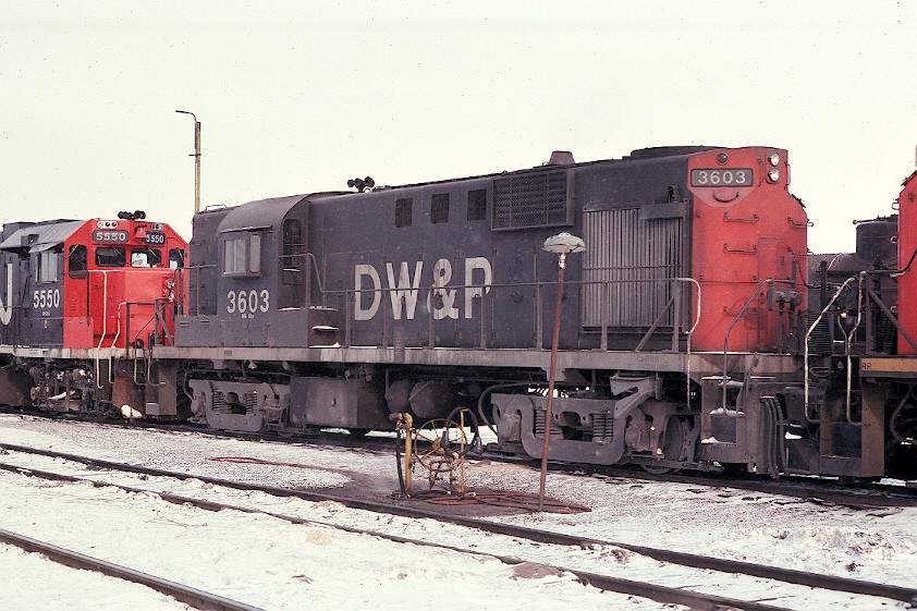 Photo of DW&P RS11 on the CV