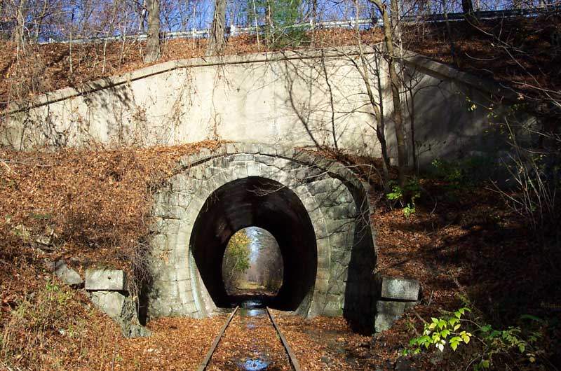 Photo of Phipps Tunnel, Holliston, MA + Milford Branch, MP 6.42