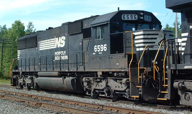 Photo of NS 6596 at Bow, NH.