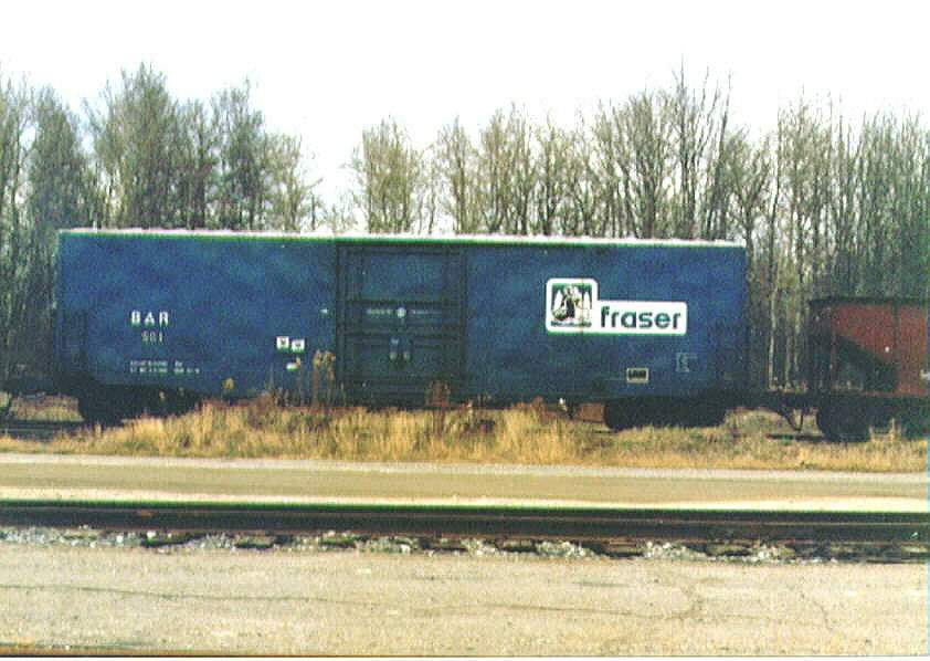 Photo of Fraser Paper Box car