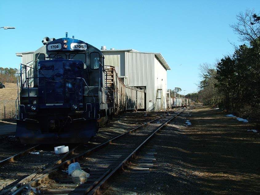 Photo of BCLR GP9 #1705 at Yarmouth Transfer Station, Yarmouth, MA