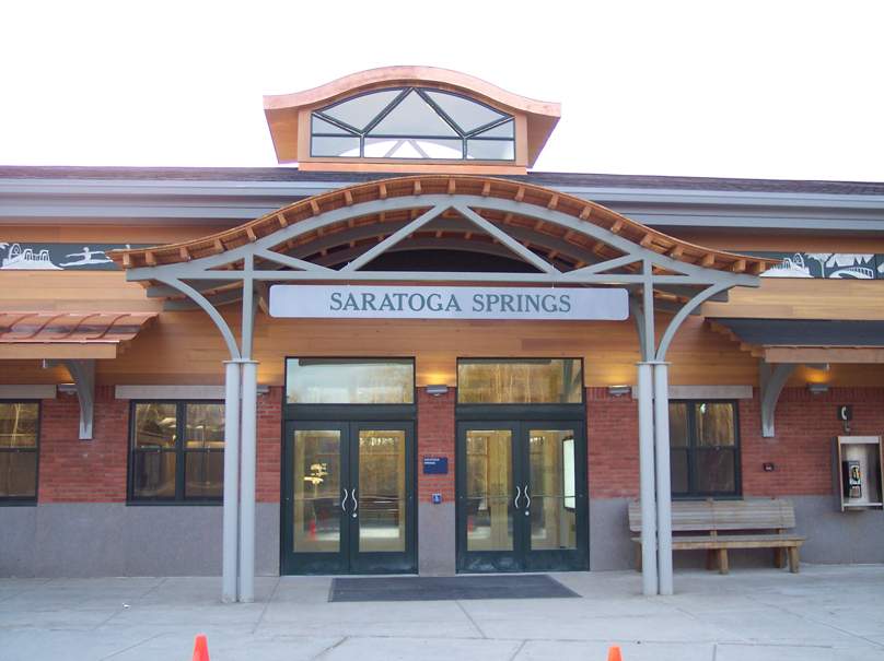 Photo of The New Saratoga Springs Amtrak Station