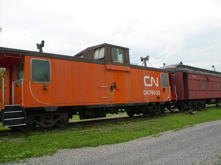 Photo of This is a CN79632 Caboose.