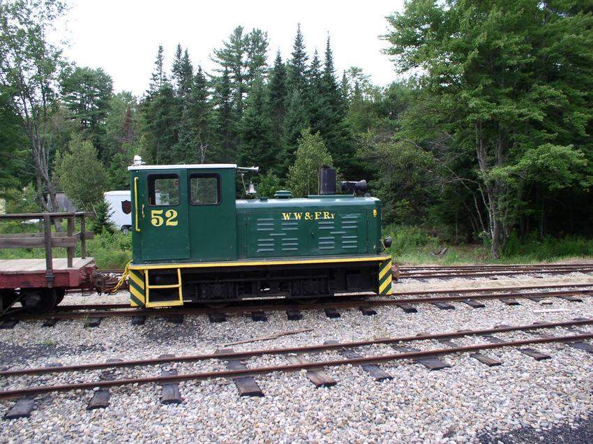 Photo of Plymouth Diesel Loco #52 for The WW& F.