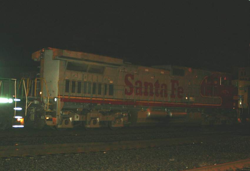 Photo of Santa Fe C-44-9 at Worcester