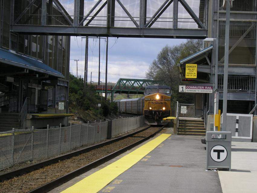 Photo of Westboro Commuter Station - Eastbound Freight
