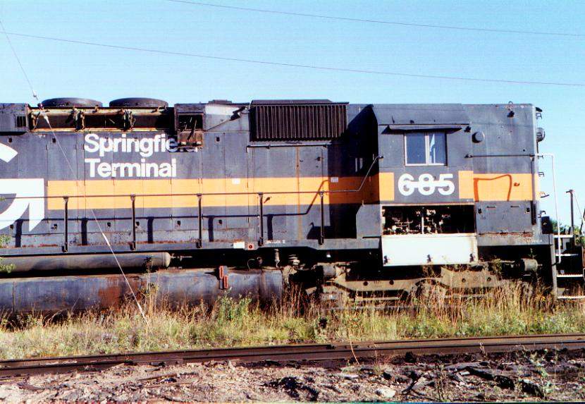 Photo of ST #685 whitelined at Billerica