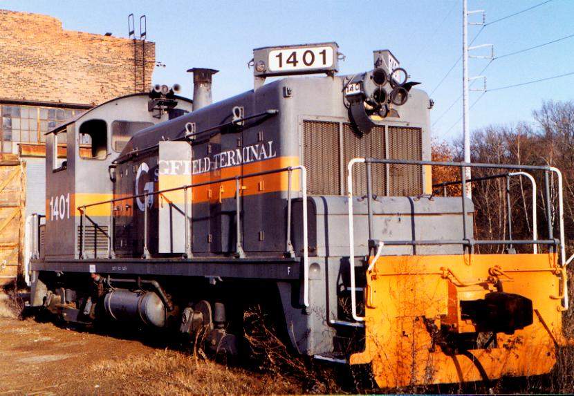 Photo of ST #1401 retired at Billerica