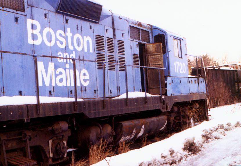 Photo of B&M #1720 (assigned ST #63) retired at Billerica