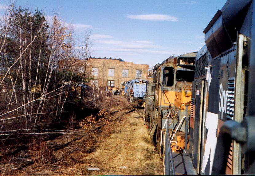 Photo of Scrapping operations at Billerica, June '95 - pt 1