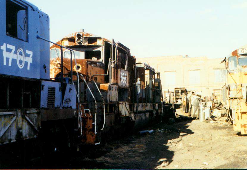 Photo of Scrapping operations at Billerica, June '95 - pt 4