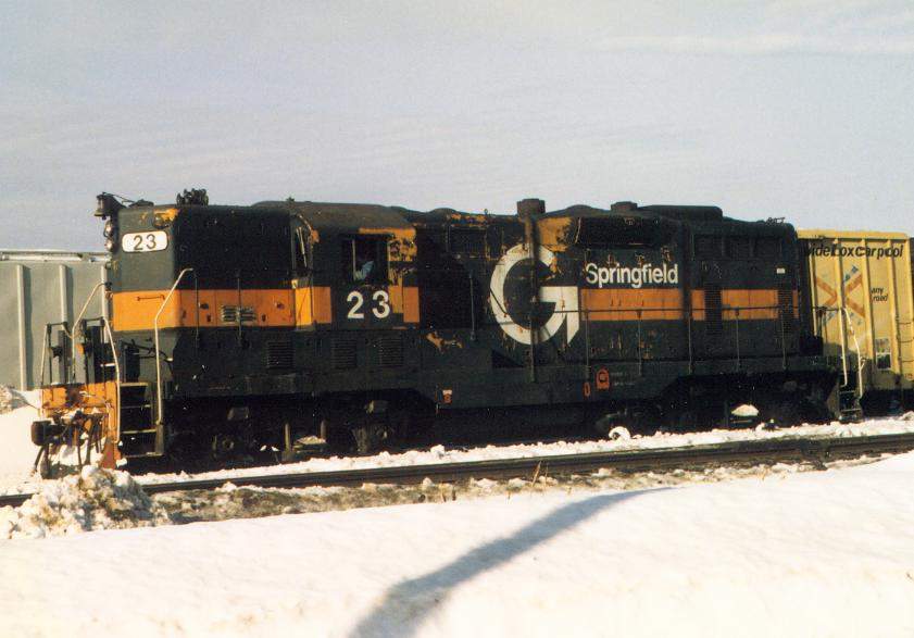 Photo of ST #23 in service with the hood end from ST #17