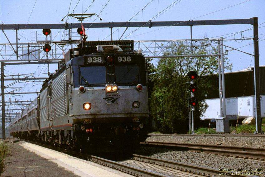 Photo of Double headed Amtrak regional pulls into Old Saybrook