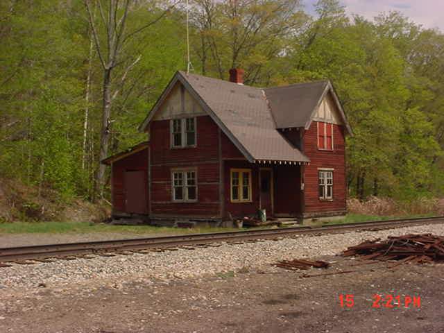 Photo of CP section house at Bodfish,ME.