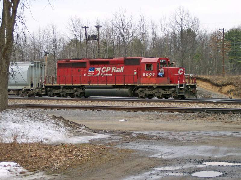 Photo of CPR 6003 in Saratoga Yards
