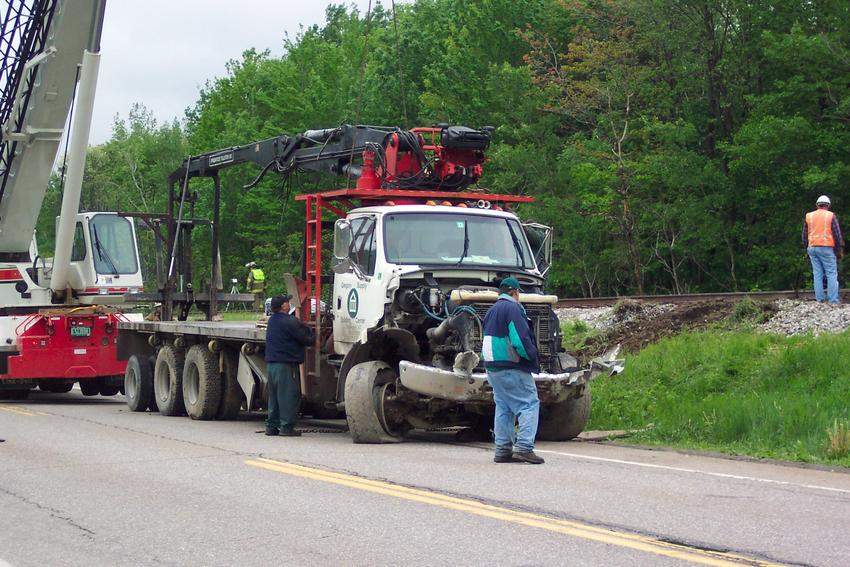 Photo of Accident NECR 5-22-04 Truck