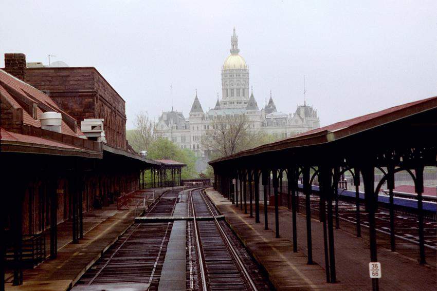 Photo of Hartford Station & Capitol Building