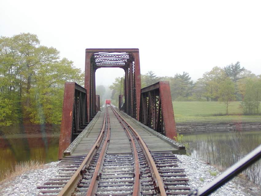 Photo of Rockland Branch of the MEC - St. George River Bridge, MP 79.2