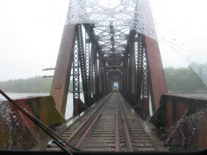 Photo of Rockland Branch of the MEC - Sheepscott River Bridge - MP 49.8