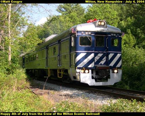 Photo of Happy 4th from the Wilton Scenic Railroad