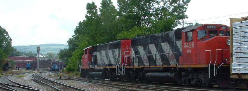 Photo of NECR train 324 begins its trip south to Brattleboro