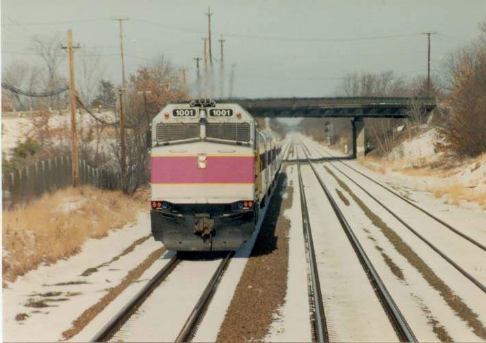 Photo of Amtrak meets MBTA
