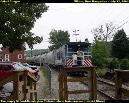 Photo of MBRX Caboose #21288 in Wilton, NH