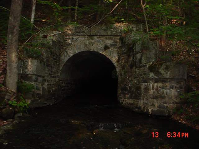 Photo of Stone culvert on the Greenville Branch