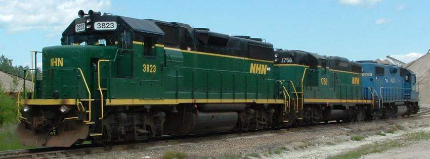 Photo of New Hampshire Northcoast Locomotives at  Ossipee Aggregates in Ossipee NH