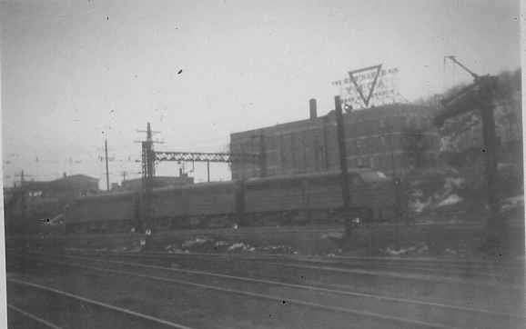 Photo of NYNHHRR-W.B. Dept. Diesels waiting for their Maybrook, Ny. train.