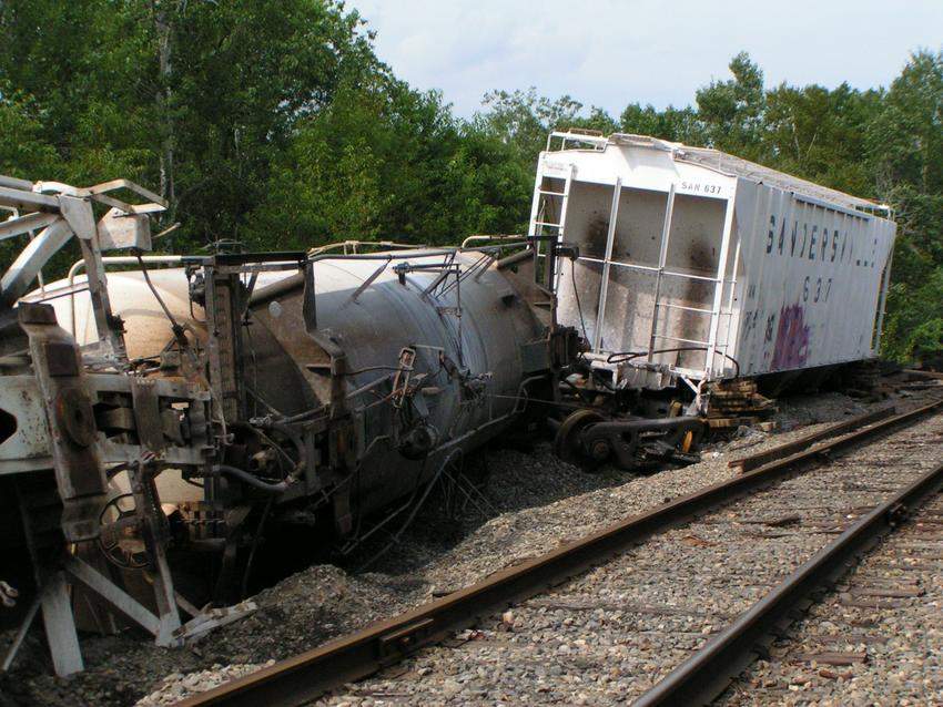 Photo of Orrington # 2 derailment
