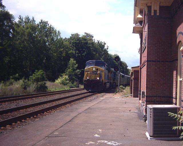 Photo of CSX train