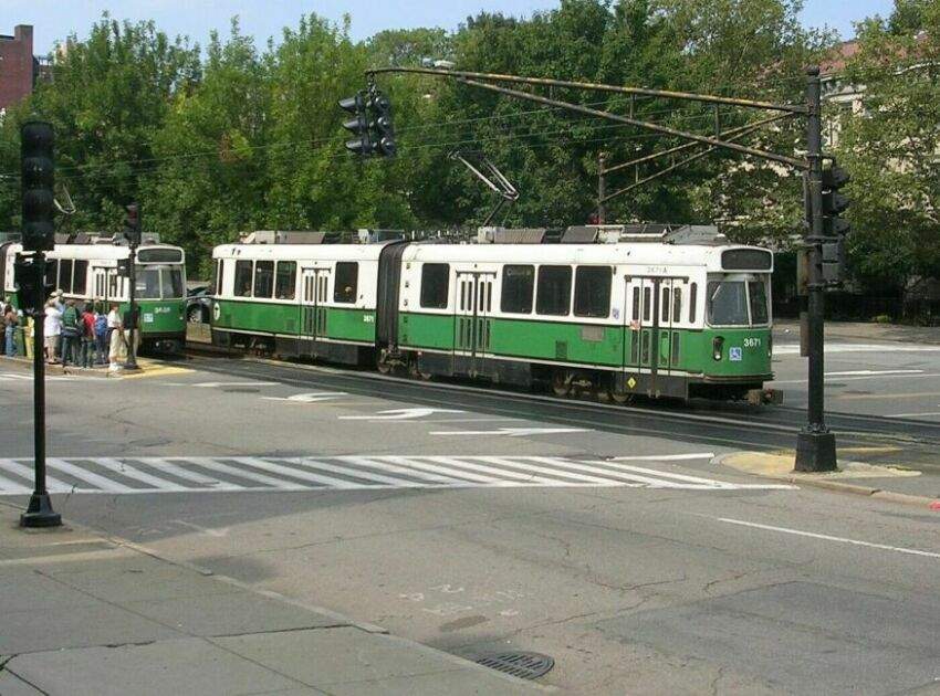 Photo of Two trains passing