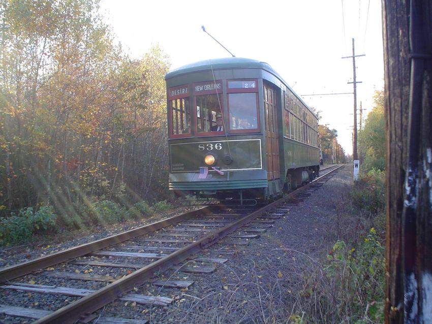 Photo of Connecticut Trolley Museum Car 836
