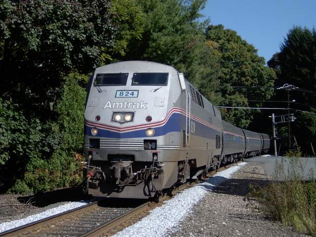 Photo of Amtrak #824 on The Vermonter
