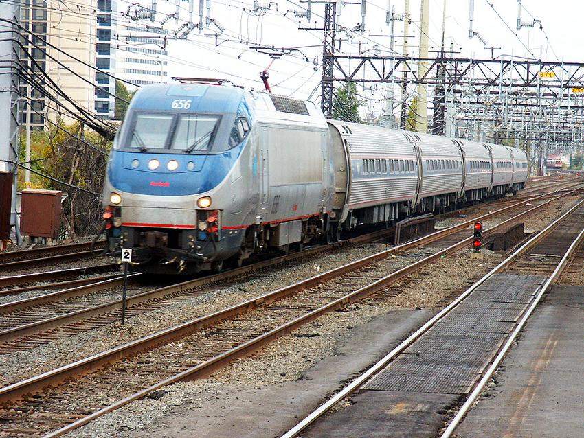 Photo of Amtrak HHP #656 At Stamford, CT