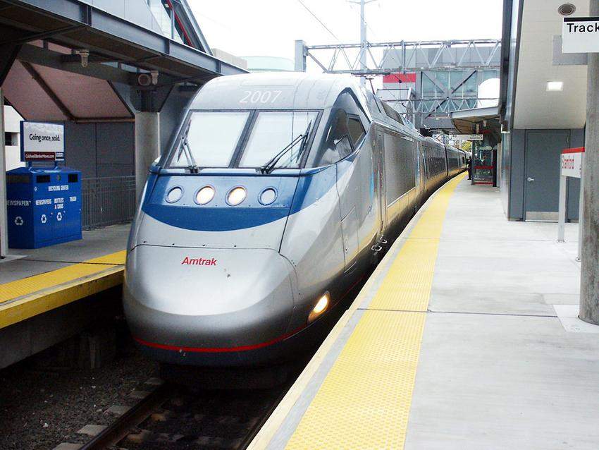 Photo of Acela Express Train #2158 At Stamford, CT