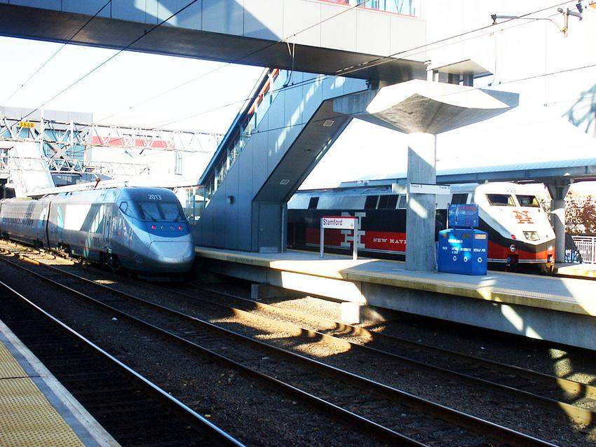 Photo of Acela Express 2151 and M-N Train 1833