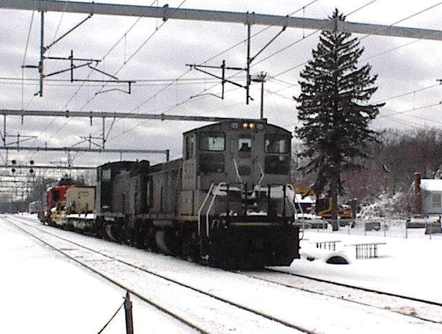 Photo of Work train at Old Saybrook, CT