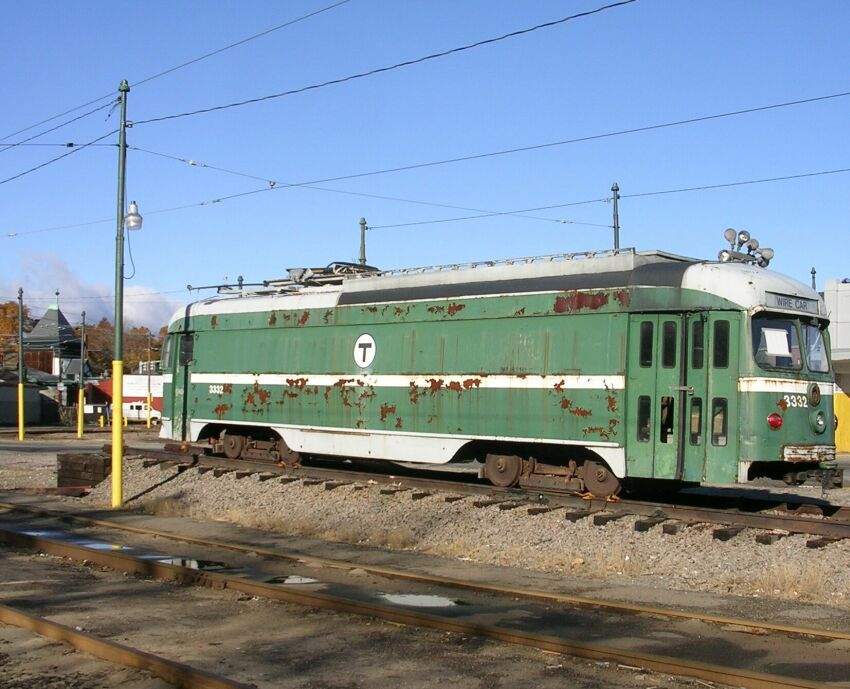 Photo of MBTA Line car