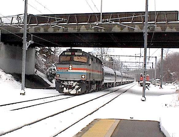Photo of Amtrak before Acela Express