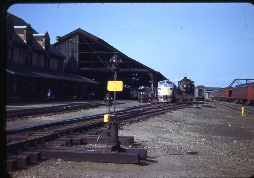 Photo of Maine Central's Union Station, Bangor, Maine c1950