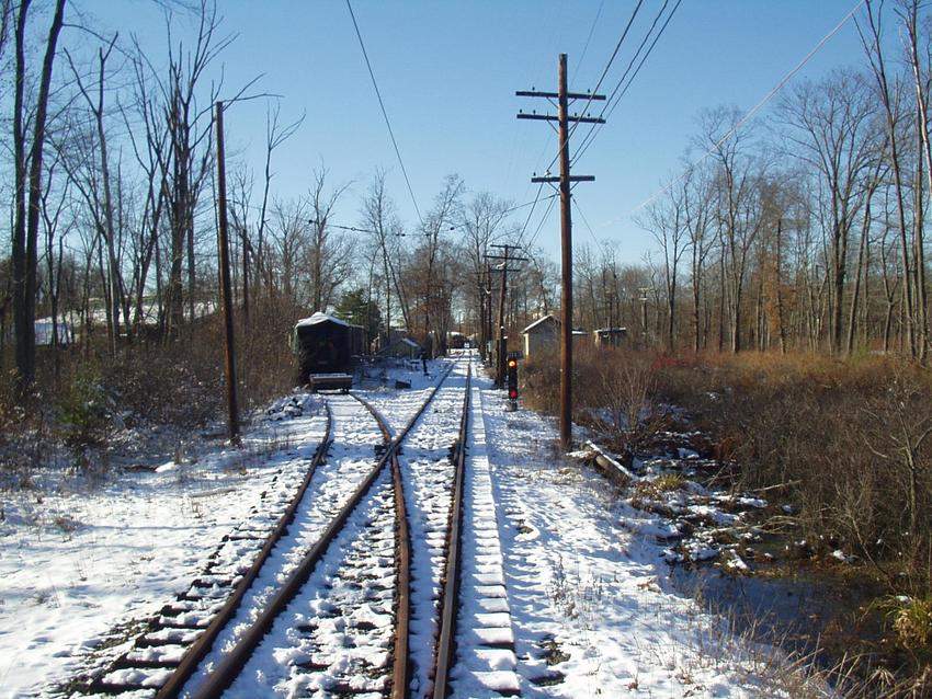 Photo of Switch from the main line to Woods Barn