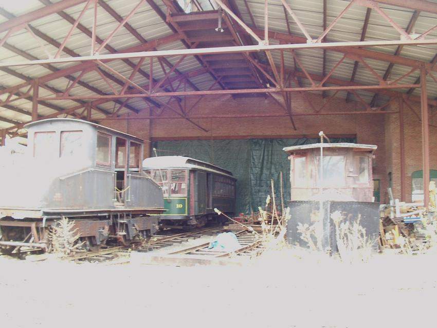 Photo of Behind the Visitors Center of Connecticut Trolley Museum