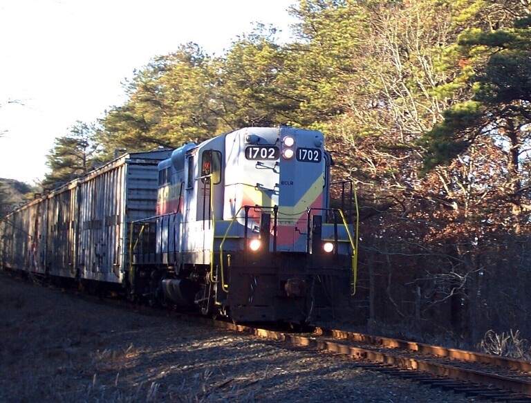 Photo of BCLR 1702 along the Cape Cod Canal